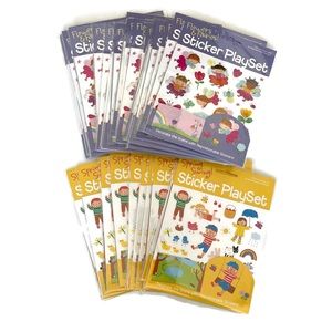 NWT Sticker Playset Sheets - set of 30
